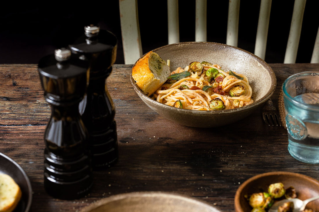 Creamy Brussels Sprouts Pasta