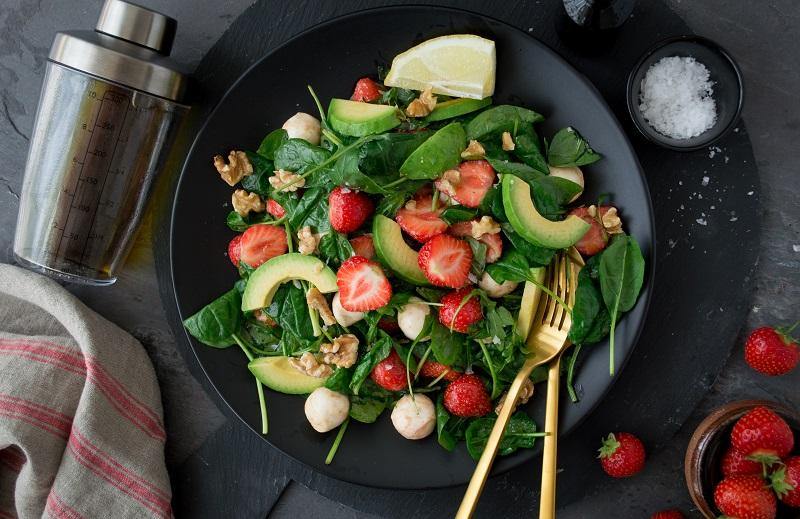 Strawberry & Mozzarella Salad with Balsamic Vinaigrette Cole & Mason UK