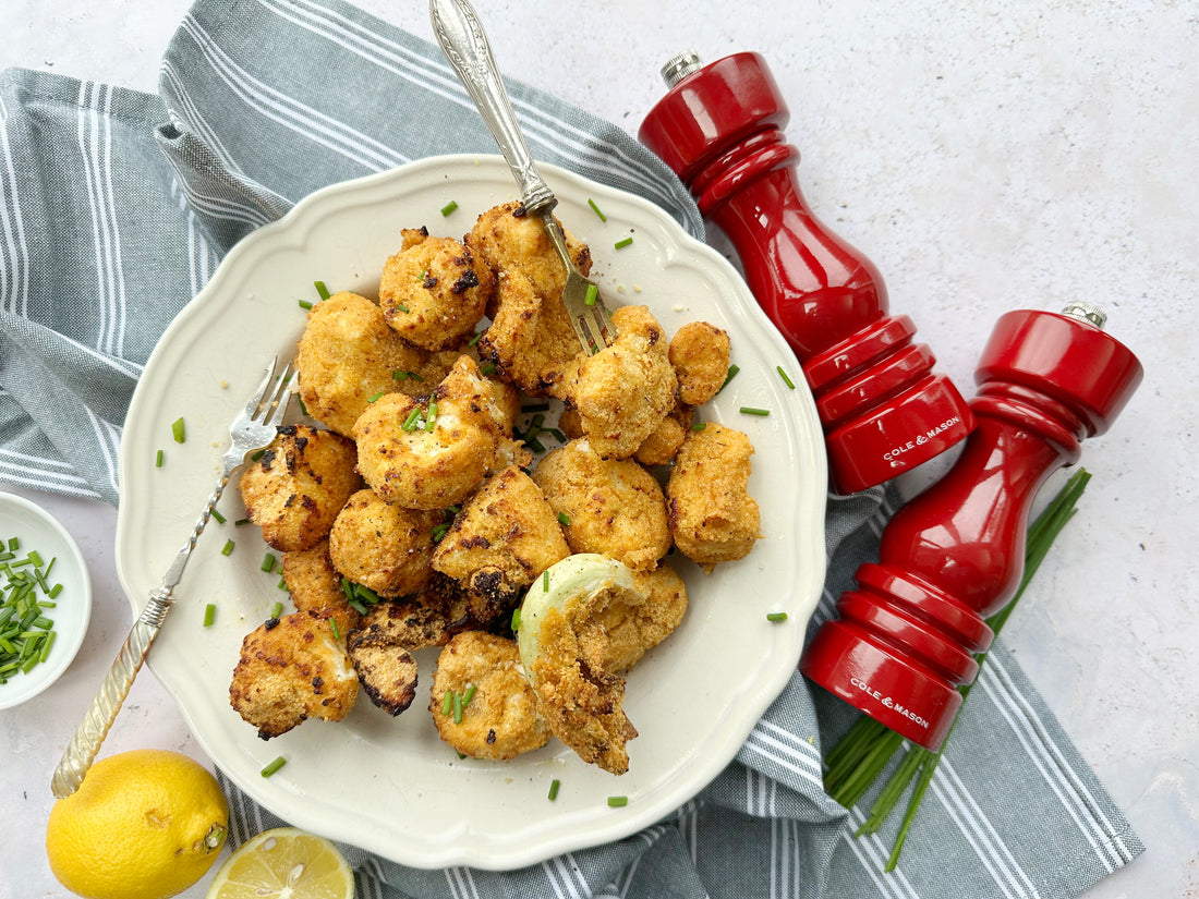 Salt and Pepper Cauliflower Love Bites