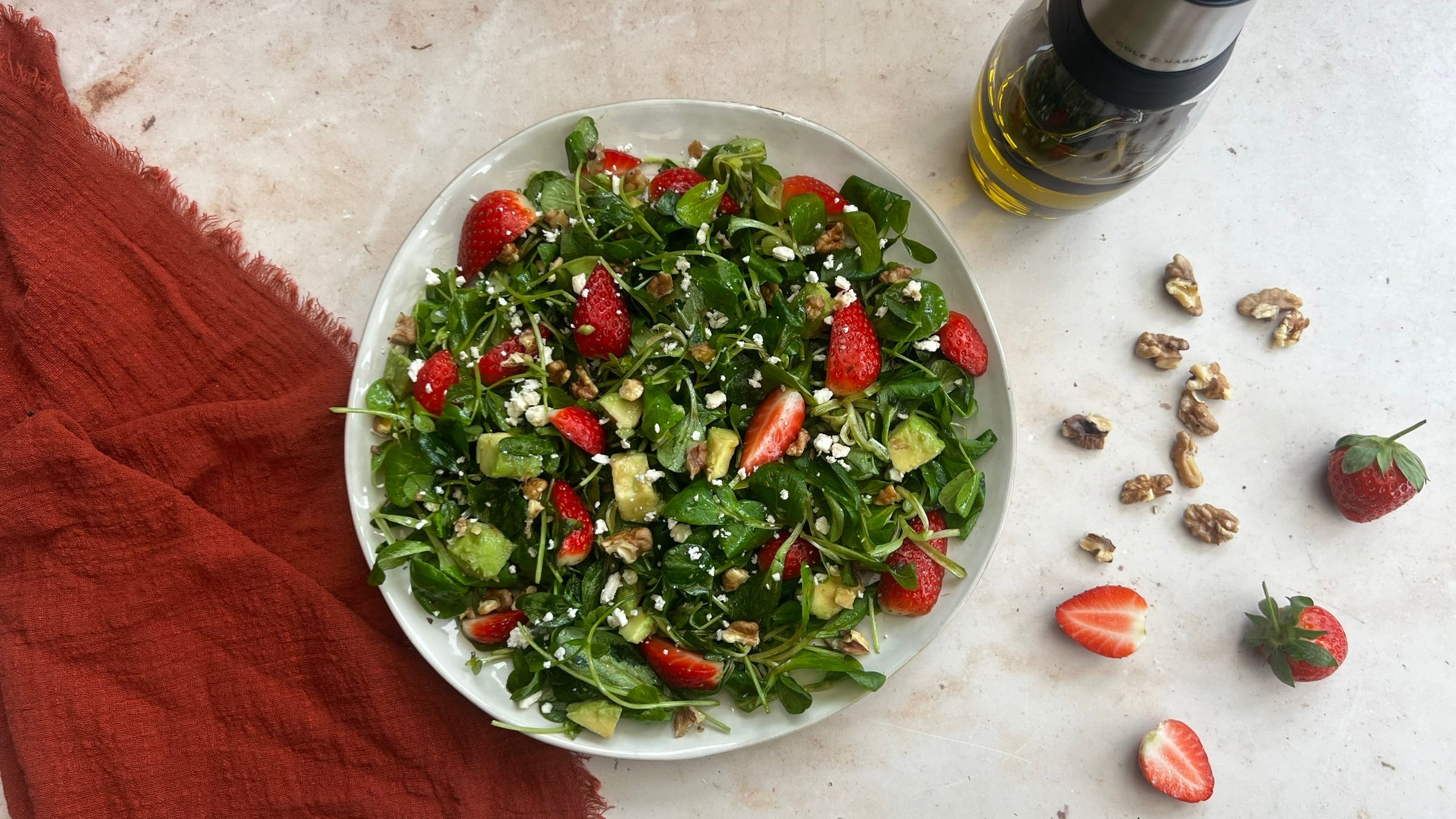 Strawberry & Avocado Salad