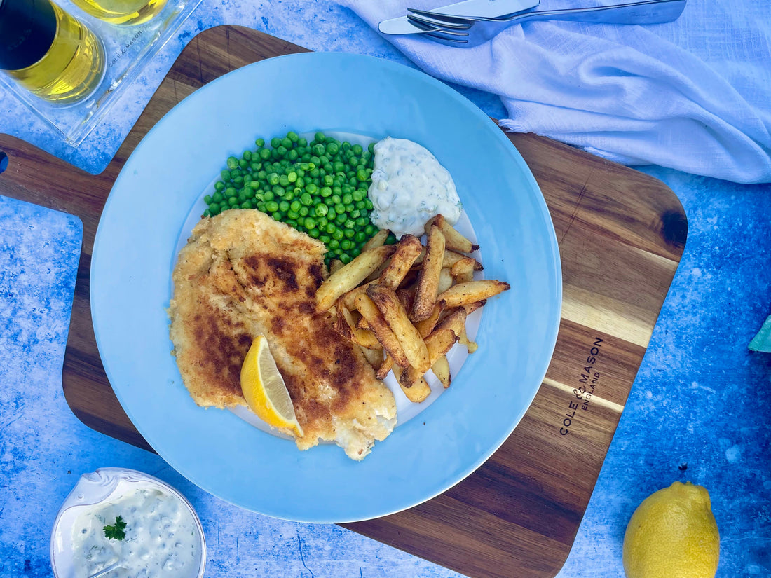 Air Fryer Fish and Chips