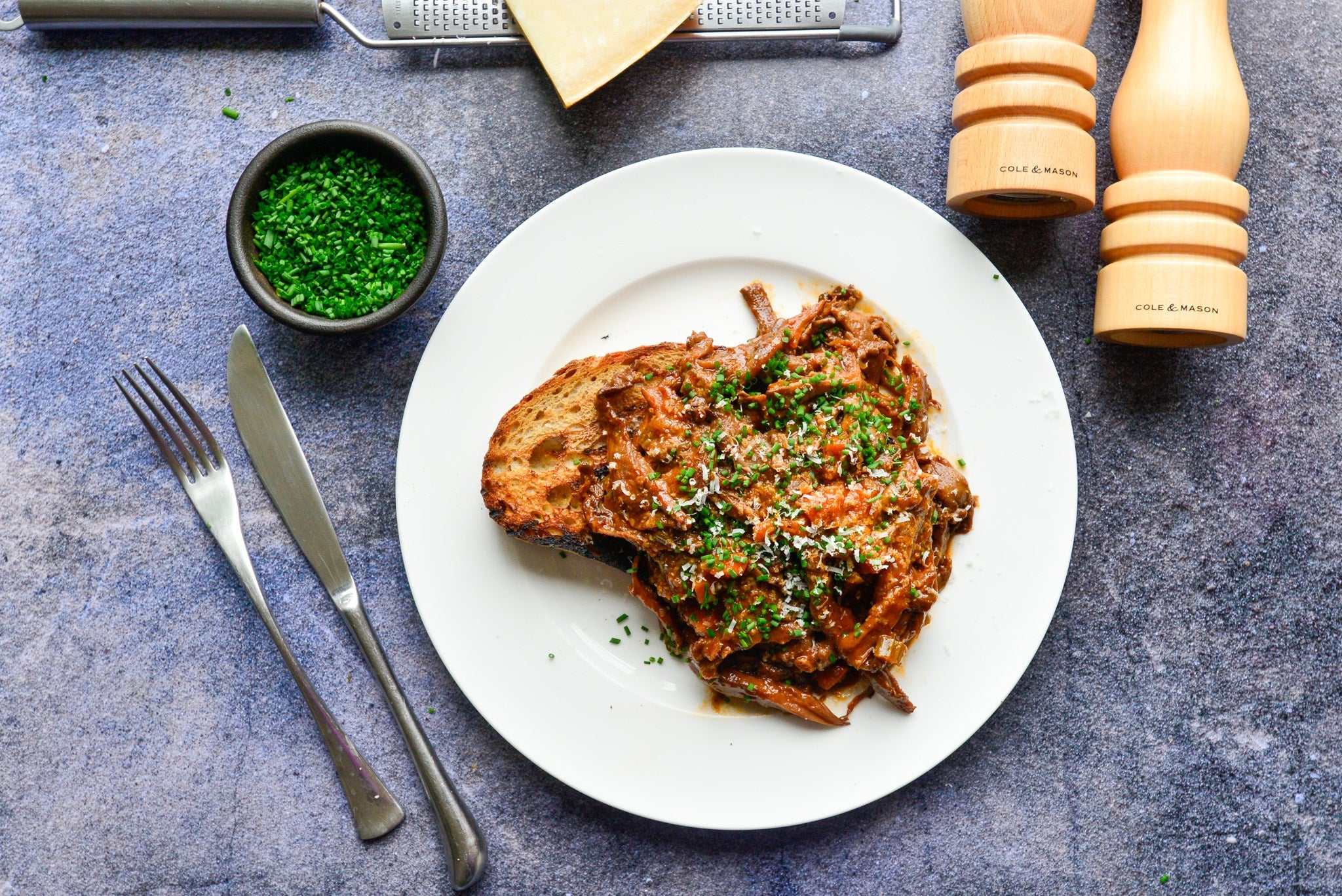Oyster Mushroom Ragu