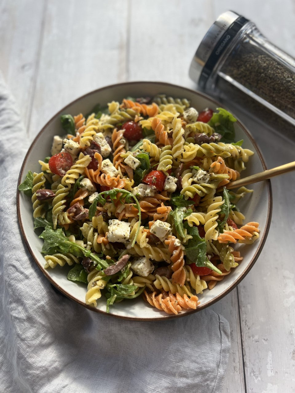 Vegetarian Gluten Free Summer Pasta Salad
