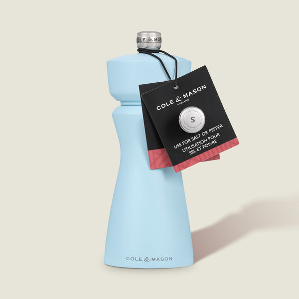 Kenton Salt & Pepper Mill in Blue Salt