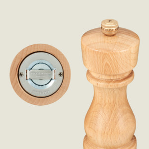 #salt&pepperset
Base and grinding detail of Cole & Mason London pepper mill in beech